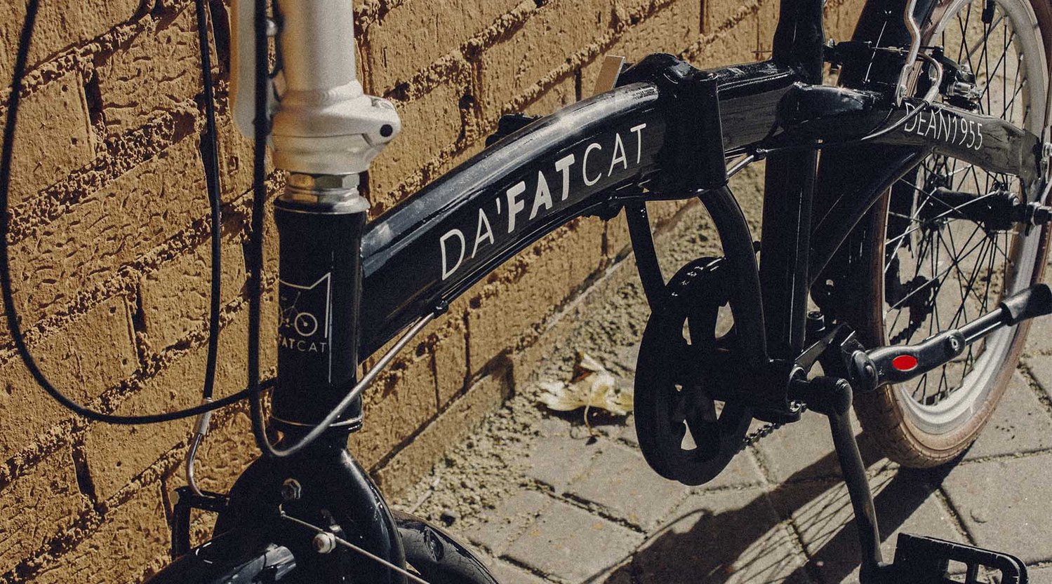 DaFatCat Dean bicicleta plegable retro