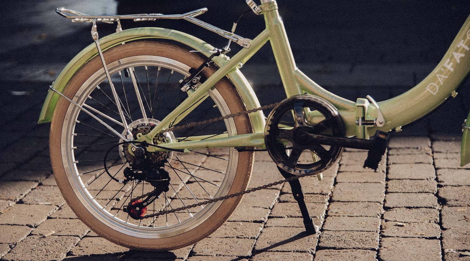 DaFatCat Dorothy bicicleta plegable retro